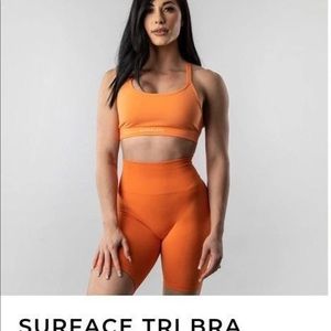 Alphalete surface tri bra